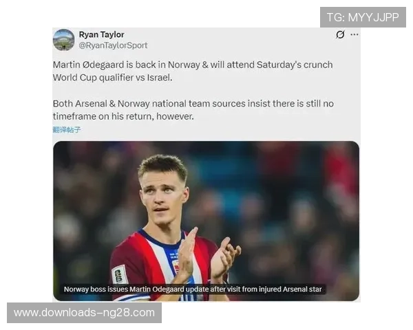 阿森纳后防核心加布里埃尔缺阵，厄德高、马丁内利有望复出